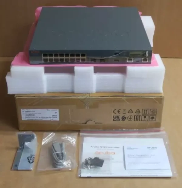 NEW Aruba 7010 (EG) 16x 1000BASE-T + 2x SFP Ports 32 AP Branch Controller JY850A