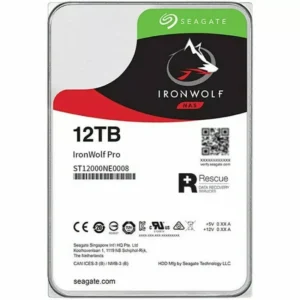 Seagate IronWolf Pro 12TB 7200RPM SATA 6Gb/s 3.5" NAS HDD ST12000NE0008