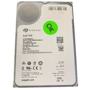 Seagate Exos X10 10TB SAS 3.5" HDD Hard Drives ST10000NM0096