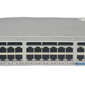 CISCO WS-C3850-12X48U-S 48 Port UPoE w/(1)1100w P/S w/10g network module